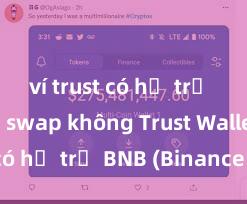 ví trust có hỗ trợ pancake swap không Trust Wallet có hỗ trợ BNB (Binance Coin) không?