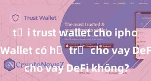 tải trust wallet cho iphone Trust Wallet có hỗ trợ cho vay DeFi không?